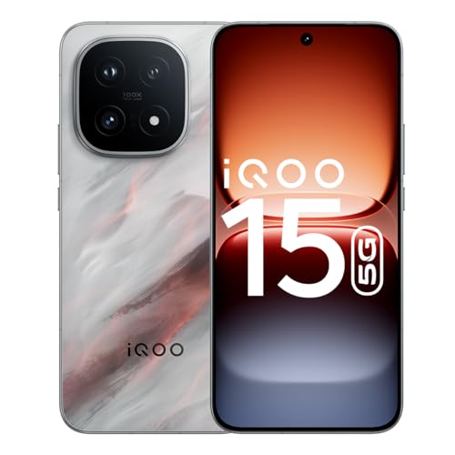 iQOO 15 (Apex, 12GB RAM, 256GB Storage) | Fastest Snapdragon 8 Elite Gen 5 Processor* | OriginOS 6 - Out of The Box* | Samsung 2K M14 Lead OLED