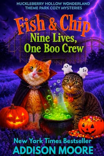 Fish and Chip: Nine Lives, One Boo Crew book cover