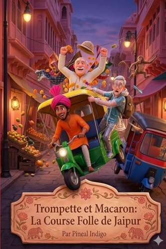 Trompette et Macaron : La Course Folle de Jaipur : Livre illustré