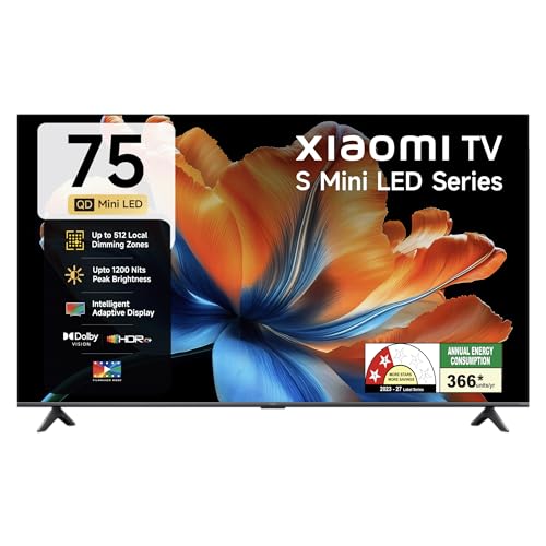 44% Off Xiaomi L75MC-IN 75" 4K UHD Smart Quantum MagiQ S Mini LED Google TV - ₹90,000 (Down from ₹1,59,999)