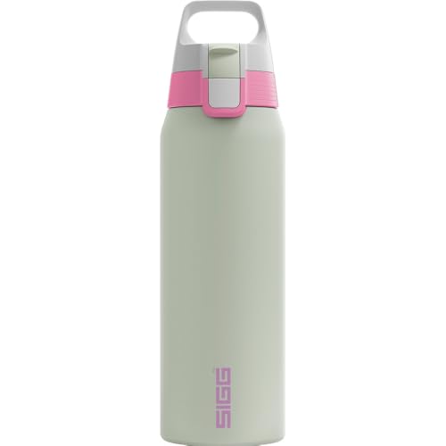 SIGG - Isolierte Trinkflasche - Thermosflasche Shield Therm One Multicolor Lilly - Kohlensäurehaltige Getränke - Auslaufsicher - Spülmaschinenfest - B