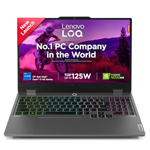 Lenovo LOQ Intel Core i7-13645HX | NVIDIA RTX 4050 6GB (16GB RAM/512GB Gaming Laptop