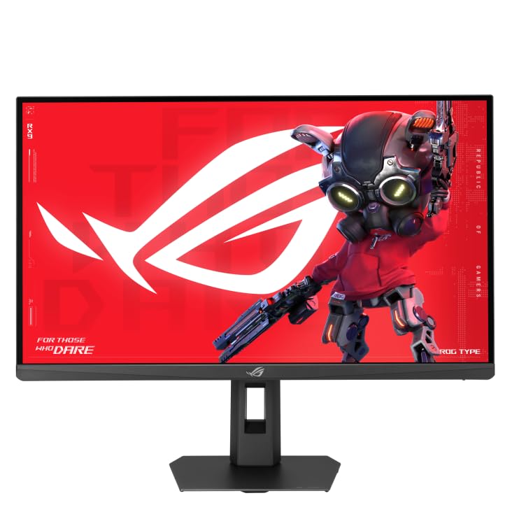 ASUS ROG Strix XG27ACMES Gaming Monitor – 27-inch 2560x1440, 255Hz OC (Above 144Hz), 0.3ms (min.), Fast IPS, Extreme Low Motion Blur Sync, USB Type-C,