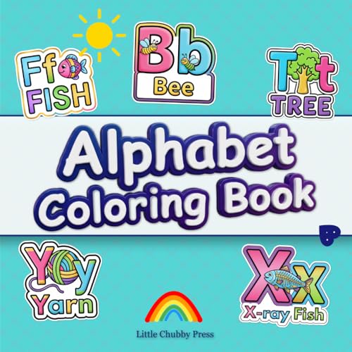 Alphabet Coloring Book cover