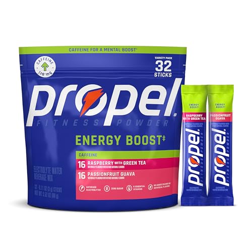 Energy Boost Electrolyte Powder Drink Mix 2 Flavor Variety Pack 32