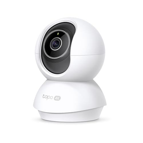 (-34%) Tapo C250 4K Überwachungskamera Innen 360°, Lokale KI-Erkennung & Bewegungsverfolgung mit Zoom, IR-Nachtsicht, Privatsphäre-Sperrzone, Micro-SD oder Cloud Speicher, Haustier & Babyphone mit Kamera