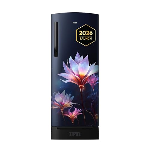 IFB 206L 5 Star Advanced Inverter Direct-Cool Single Door Refrigerator with 30 Hrs Cooling Retention, Big Vegetable Box, 4 Year Super Warranty & Base 