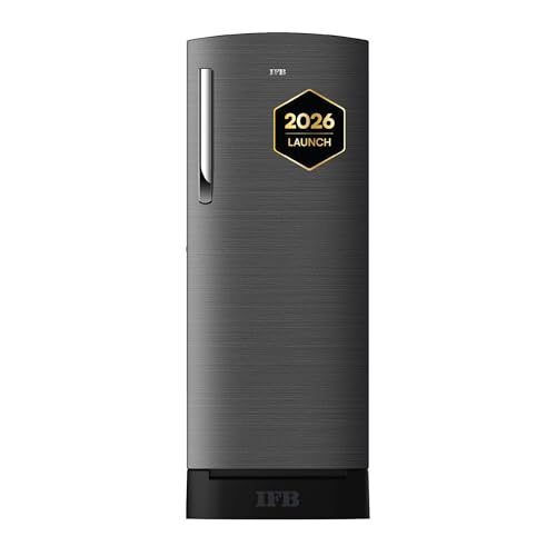 IFB 206L 5 Star Advanced Inverter Direct-Cool Single Door Refrigerator with 30 Hrs Cooling Retention, Big Vegetable Box, 4 Year Super Warranty & Base 