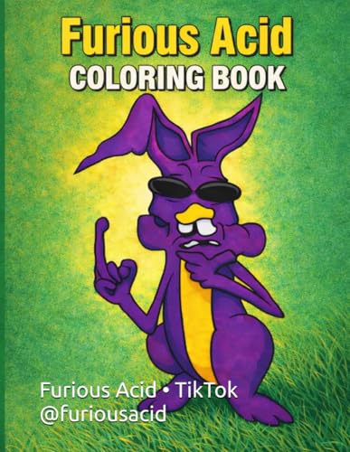 Furious Acid Coloring Book cover