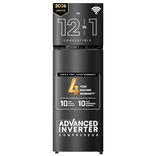 IFB 331L 3 Star 12-in-1 Convertible, Advanced Inverter Frost-Free Double Door Refrigerator with 30 Hrs Cooling Retention, WiFi & 4 Year Super Warranty