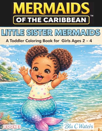 Little Mermaid Coloring Book for Toddlers