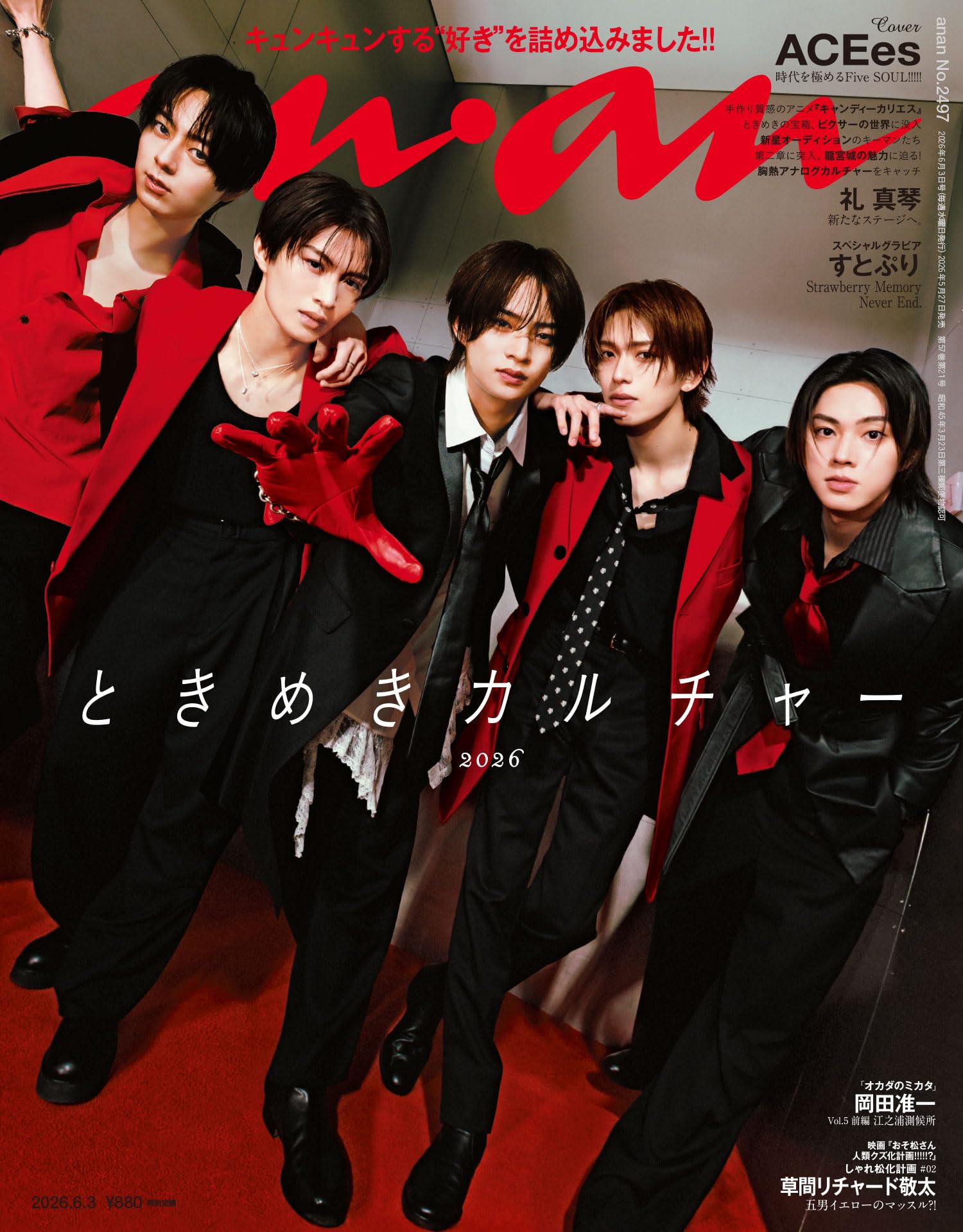 anan(アンアン) 2026年 6月3日号 No.2497[ときめきカルチャー2026] [雑誌]