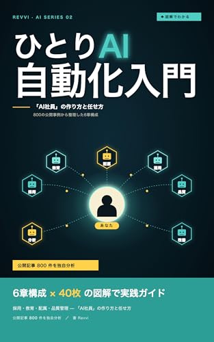 図解でわかる ひとりAI自動化入門 表紙