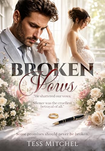 Cover of Broken Vows: Abandoned at the Altar, Pregnant, and Trapped by a Possessive Billionaire