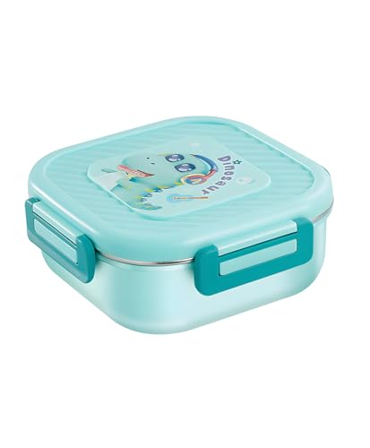 Large Stainless Steel Bento Lunch Box – 1300ml 304 SS Tiffin Food Storage Container with PP Lid, Portable Reusable Meal Box for School, College, Offic