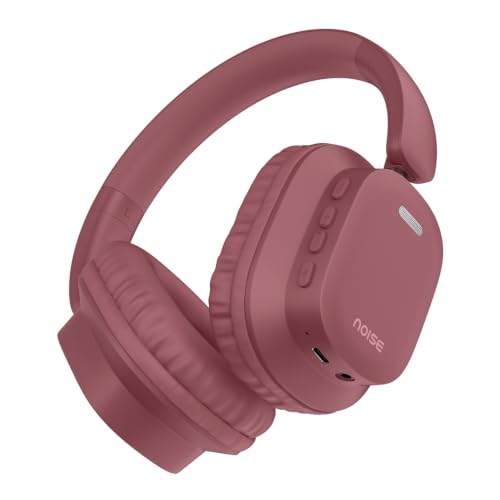 Noise Newly Launched Airwave Max 2 Wireless On-Ear Headphones with 50H Playtime, 40mm Drivers - Deep Bass, 3 Preset EQ Modes, 40m/s Low Latency, Dual 