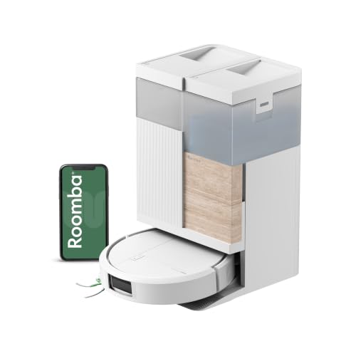 🔥 STARKER PREIS (-35%) iRobot Roomba® Plus 575 Combo Roboter + AutoWash™ Dock, 25Kpa, Multifunktions‑Dock,Wäscht und trocknet die Wischpads bei heißer Temperatur, Clearview LiDAR+Kamera, Entleert-Sich, Schwarz