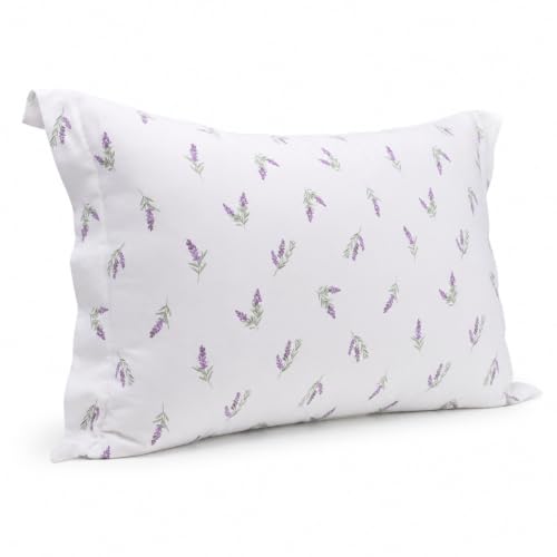 LYOR - Porta Travesseiro 50cm x 70cm Essencial Lavanda Toque 250 Fios Microfibra
