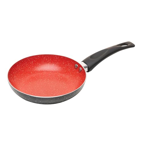 LYOR - Frigideira Granito Chef Vermelho 16cm Alumínio com Revestimento Antiaderente