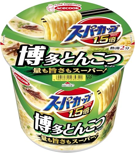 Ace Cook Super Cup 1.5x Tonkotsu (6-cup pack)