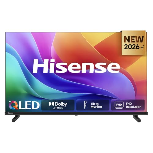 (-28%) Hisense 32A5DS Fernseher 32 Zoll, FHD, QLED, Smart TV, 60Hz, Hi-QLED Colour, Dolby Atmos, Game Mode, Noise Reduction, Hohe Kontraste, Share to TV, HDR10, VIDAA OS