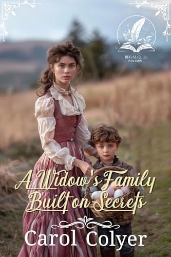 A Widow's Family Built on Secrets book cover