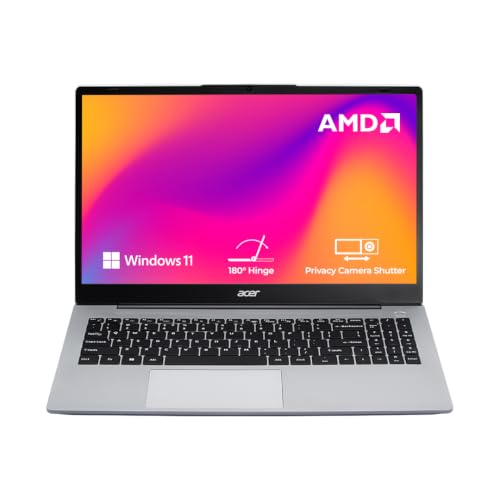 Acer Aspire 3, AMD Ryzen 3-5400U, 8GB RAM/512GB SSD, 15.6"/39.62 cm, Full HD IPS Display, Windows 11 Home, AMD Radeon Graphics, Steel Gray, 1.79 KG, A