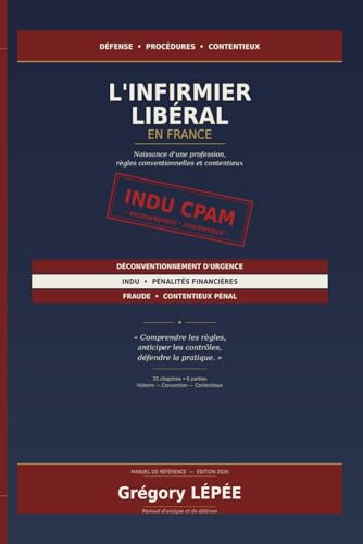 Couverture du livre L'infirmier libéral en France