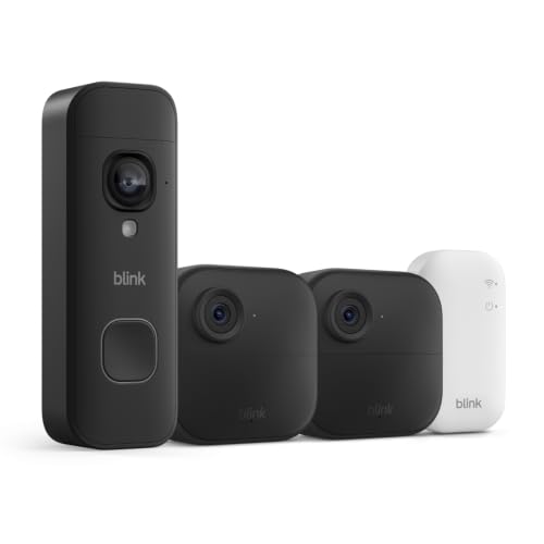 Blink Outdoor 4 + Battery Doorbell 2K+ bundle
