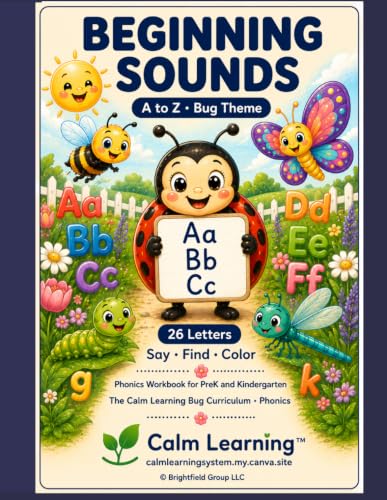 Bug Beginning Sounds A-Z cover