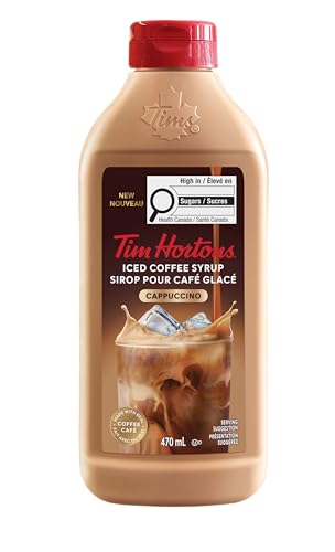 Tim Hortons Iced Coffee Syrup Ice Capp 470mL