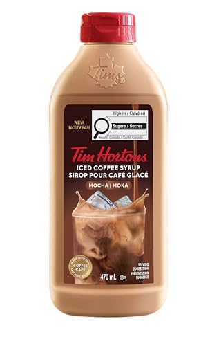 Tim Hortons Iced Coffee Syrup Mocha 470mL