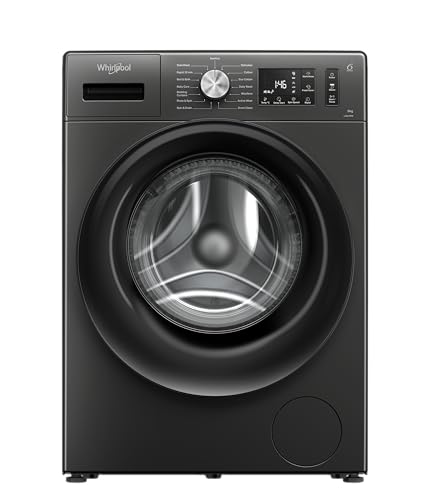 Whirlpool 9 Kg Steam Wash Technology 5 Star Inverter Front Load Fully Automatic Washing Machine with In-Built Heater (SUPREME CARE 9014-E, Midnight Gr
