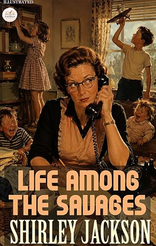 Life Among the Savages. Illustrated book cover