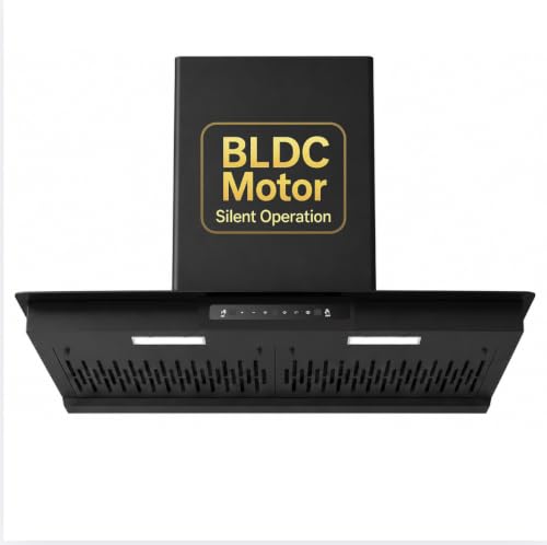Faber Mercury 90cm 1500m³/hr BLDC Filterless Autoclean T-Shape Wide Grill Chimney|9 Speed| 49dB|Touch&Gesture Control|8 Yr Motor,2Yr Comprehensive War