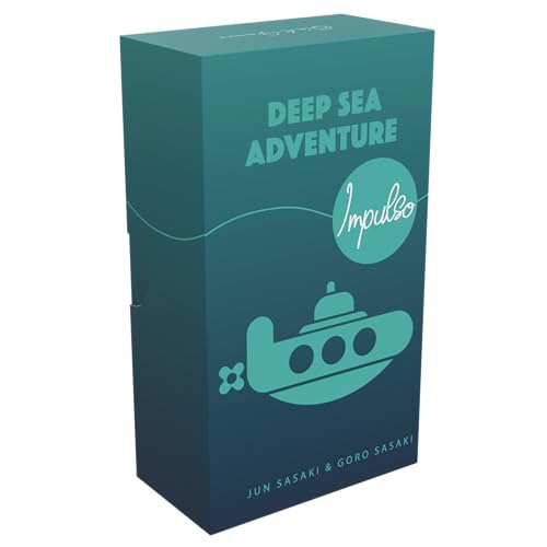 asmodee, Deep Sea Adventure: Impulso, Jogo de Tabuleiro, 2 a 6 jogadores, Idade 14+, 30 minutos por partida