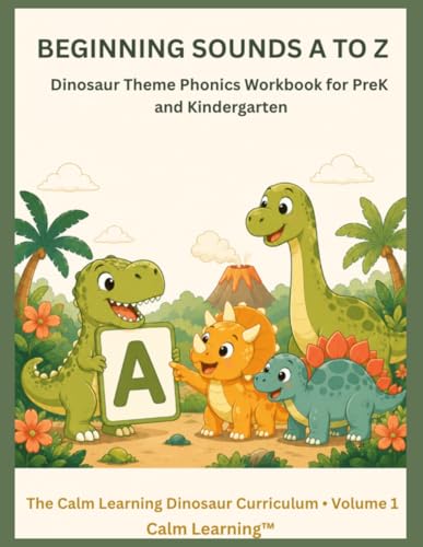 Dino Beginning Sounds A-Z cover