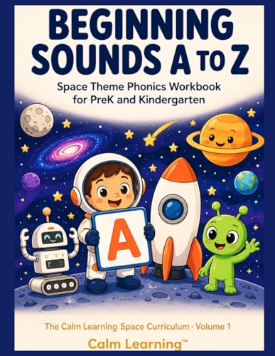Space Beginning Sounds A-Z cover