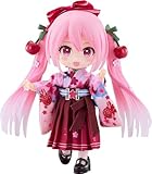 グッドスマイルカンパニー キャラクター・ボーカル・シリーズ01 初音ミク ねんどろいどどーる 桜ミク ひろはこ 2025Ver.（弘前） 布 磁石 プラスチック製 塗装済み可動フィギュア ノンスケール 専用台座付属 全高約140mm