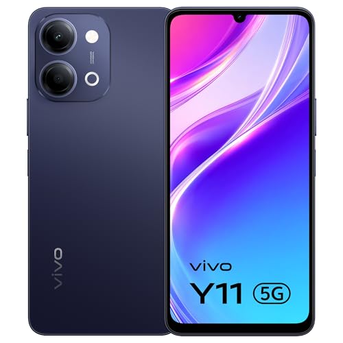 vivo Y11 5G (Mystic Blue, 4GB RAM, 64GB Storage) with No Cost EMI/Additional Exchange Offers