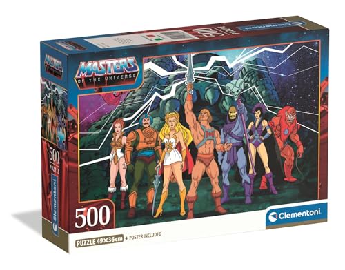 🔥 SELTEN SO GÜNSTIG (-36%) Clementoni HQ Collection - Masters of the Universe Puzzle 500 Teile