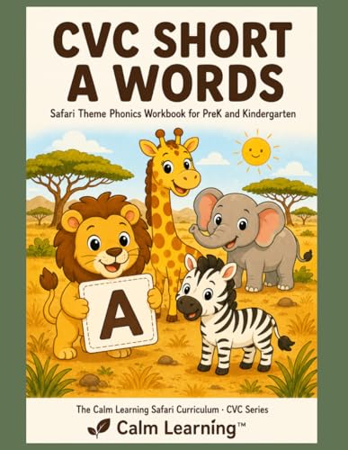 Safari CVC Short A Words cover