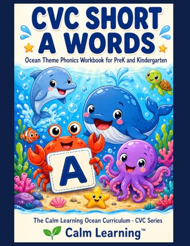Ocean CVC Short A Words cover