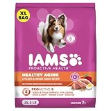 IAMS Proactive Health Healthy Aging Dry Dog Food, Chicken, 38.5 lb