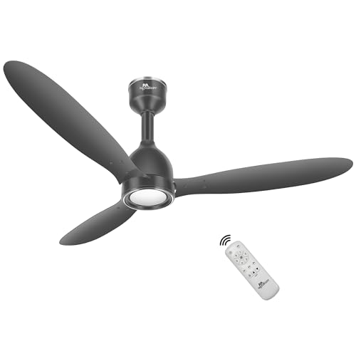 RR Signature COMFYGLOW 1250mm BLDC Underlight Ceiling Fan with 100% Pure Copper Motor - 35W | 350 RPM High Speed | Remote Control & LED Light | 3 Ligh