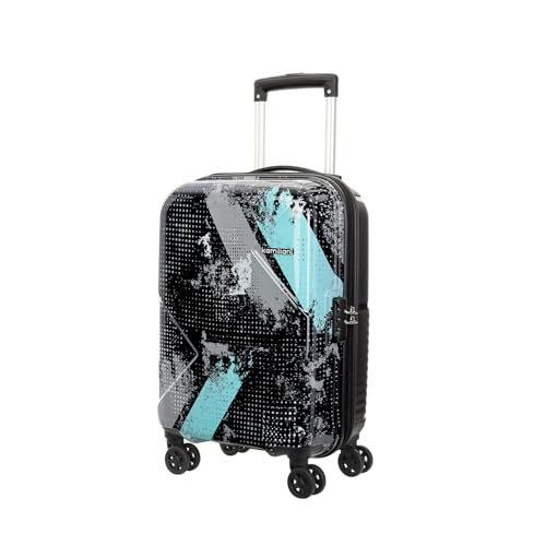 Kamiliant by American Tourister ATHER|Printed Cabin Trolley Bag Small Size (55 cms) for Travel| Hard Case Polypropylene (PP) Suitcase|360° 8-Wheel Spi