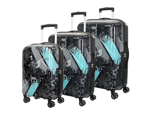 American Tourister Kamiliant by American Tourister ATHER | Printed Trolley Bag Set of 3 (55+68+79 cms) for Travel|Hard Case Polypropylene (PP) Suitcas