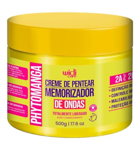 Creme para Pentear Phytomanga Memorizador de Ondas Widi Care 500g