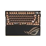 ASUS ROG Azoth Extreme Edition 20 Gaming Keyboard / 20周年記念デザイン / 75％ゲーミングキーボード/ホットスワップ対応/ROG NX Edition 20 メカニカルスイッチ/スピードタップモード/トライモード接続/調整可能なガスケットマウント構/ブラウザ上で設定が可能/国内正規品