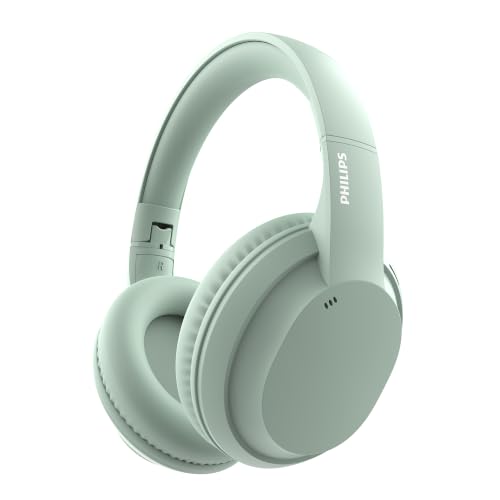 PHILIPS TAH4050 Wireless Bluetooth Headphones with Mic, 40mm Dynamic Drivers, Bluetooth 6.0, Up to 30H Playtime, Dual Device Pairing, USB-C Fast Charg